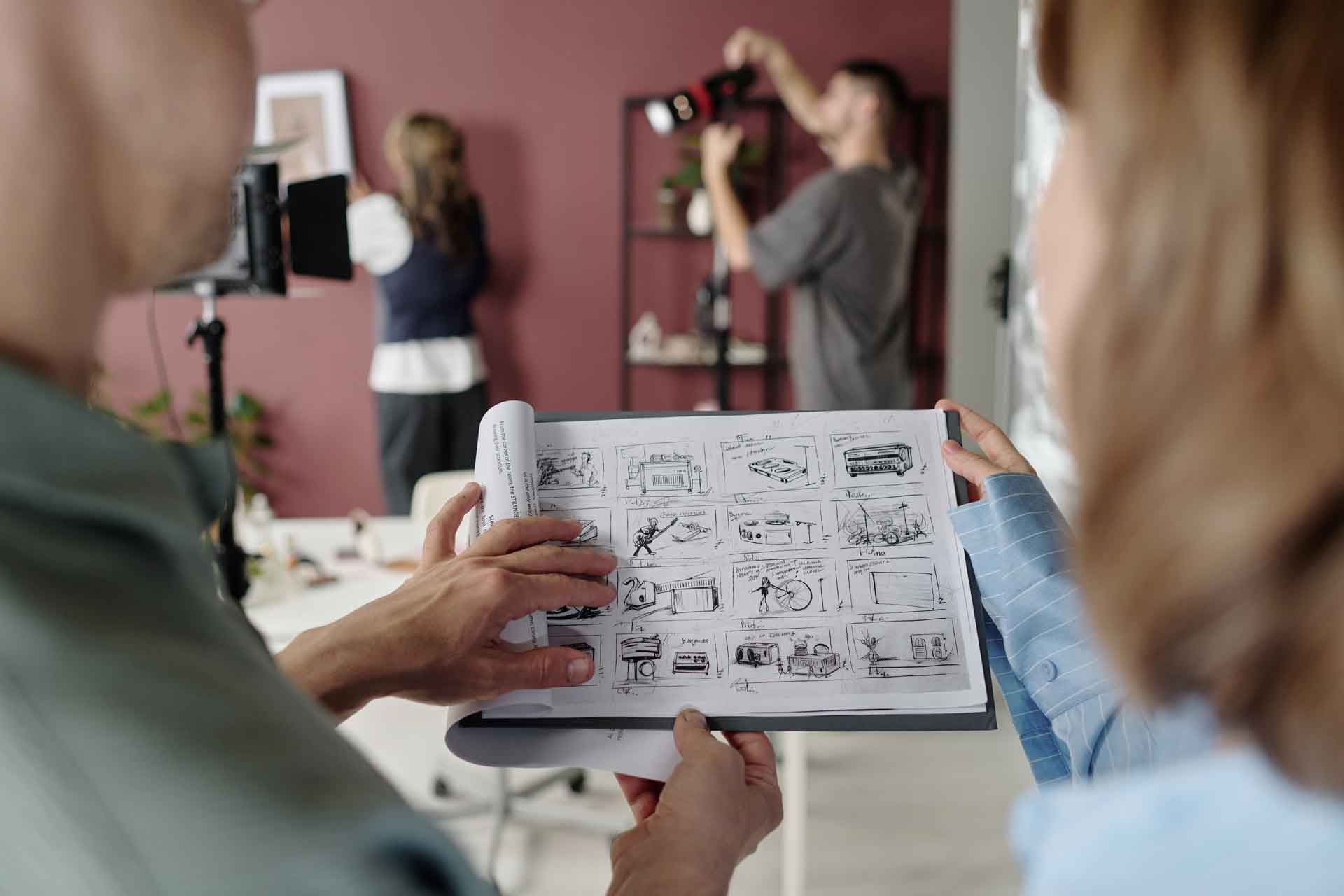 Come costruire uno storyboard efficace per un video pubblicitario